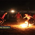Keseruan Sepak Sawut, Olahraga Ekstrem Masyarakat Dayak