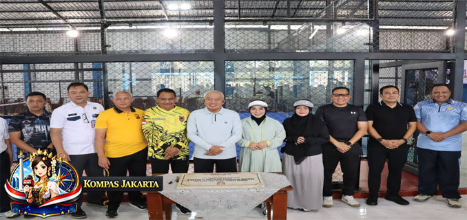 Gubernur Kalsel Resmikan Lapangan Olahraga Mahligai
