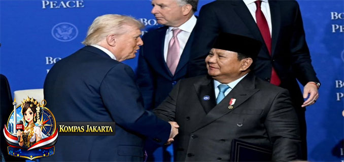 Prabowo Santai Tanggapi Candaan Trump di Forum Dewan Perdamaian Internasional